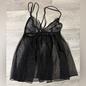 Victoria Secret Babydoll Lingerie Top